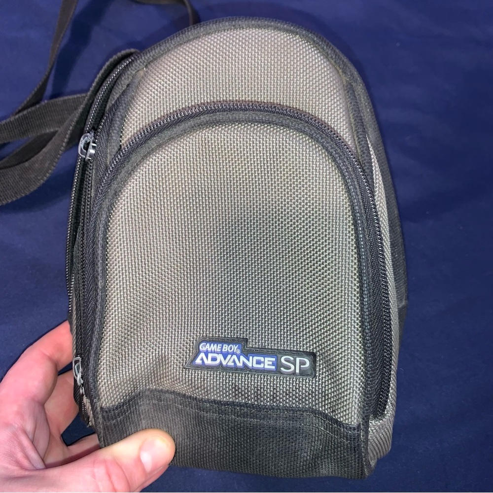 Vintage Nintendo Game Boy Advance SP Official Carry Cas